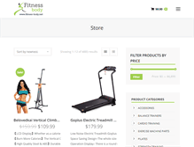 Tablet Screenshot of fitness-body.net